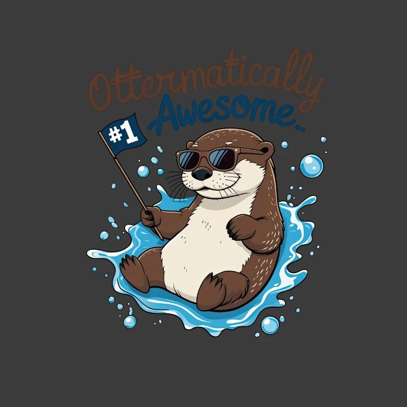 Otter-like cool – Funny Otter