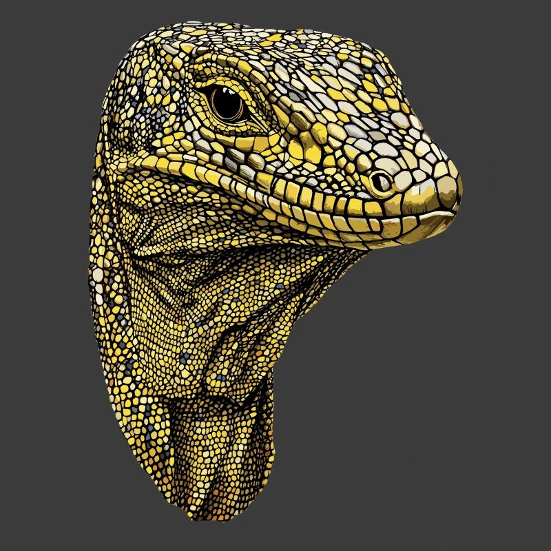 Waran Echse Reptil Komodowaran Bindenwaran Lizard