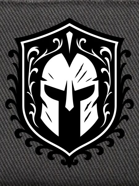 Spartaner Helm Wappen