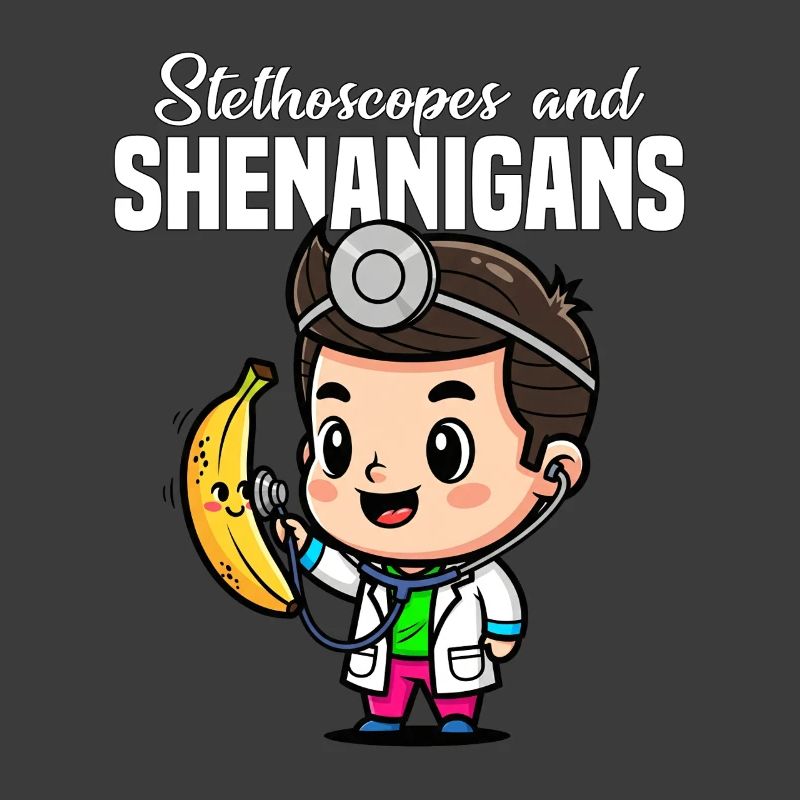 STETHOSCOPES AND SHENANIGANS - DOCTOR GIFT