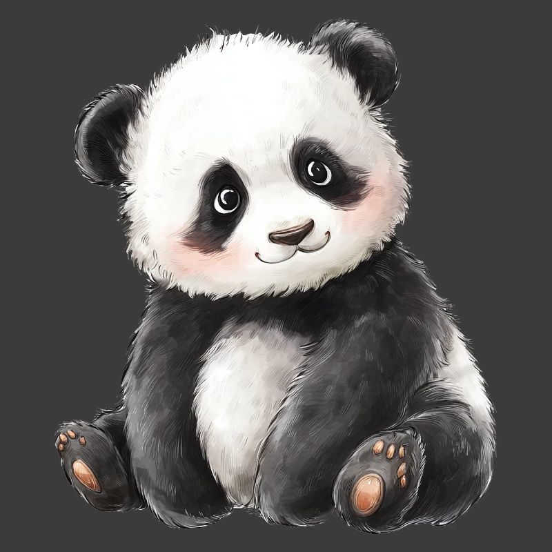 Süßer Baby Panda