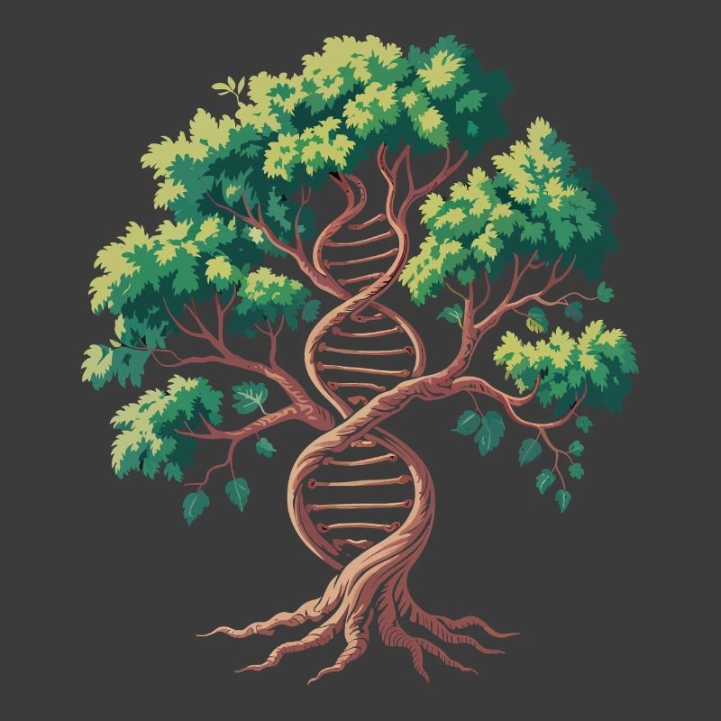 Lebensbaum DNA Verschmelzung