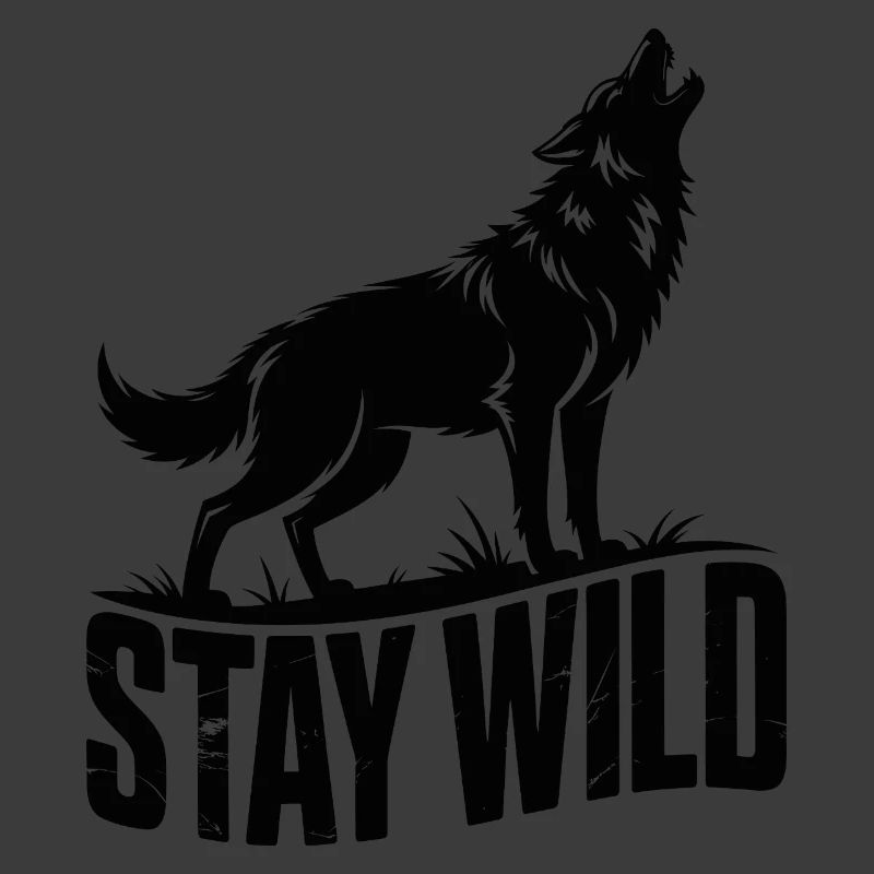 Stay Wild Wolf