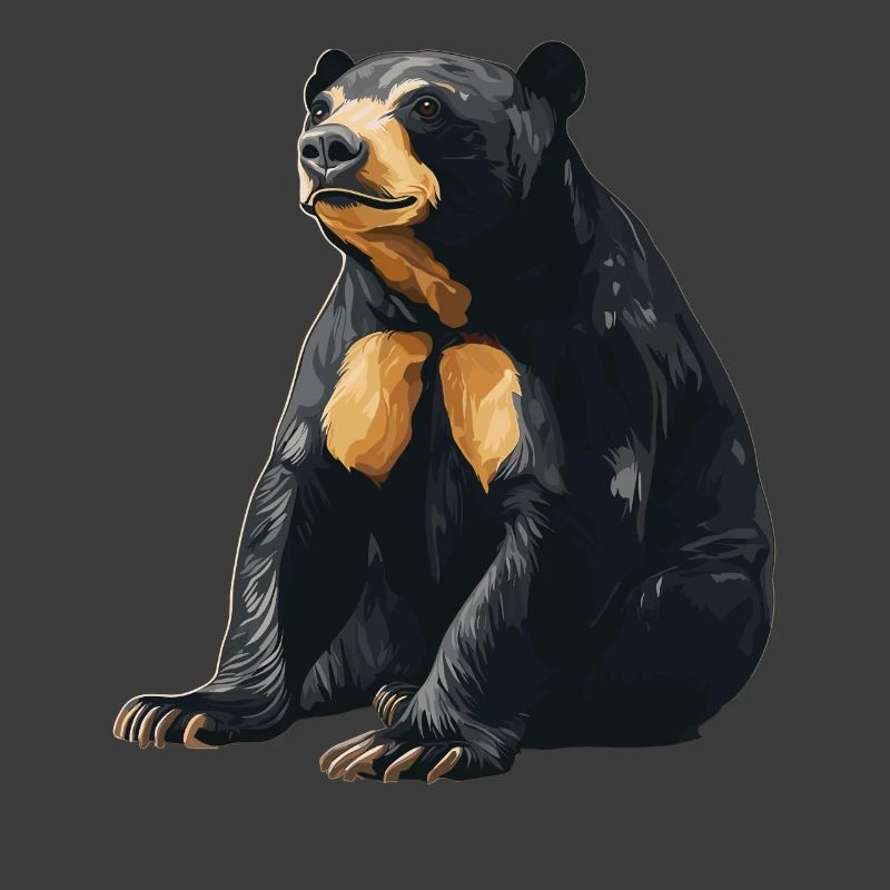 Sun Bear Malaienbär