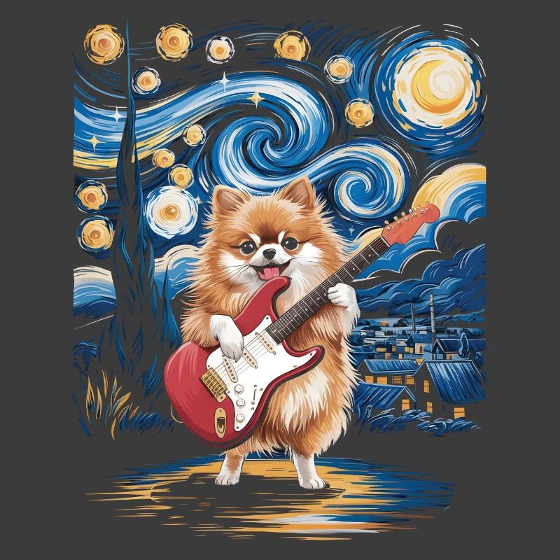 Starry Night Pomeranian