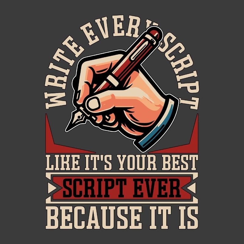 Scénariste Écrivez chaque scénario comme un script