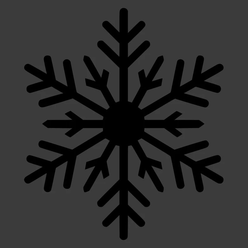 Schneeflocke, Eiskristall, Farbe variabel