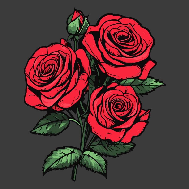 Rote Rosen Motiv 