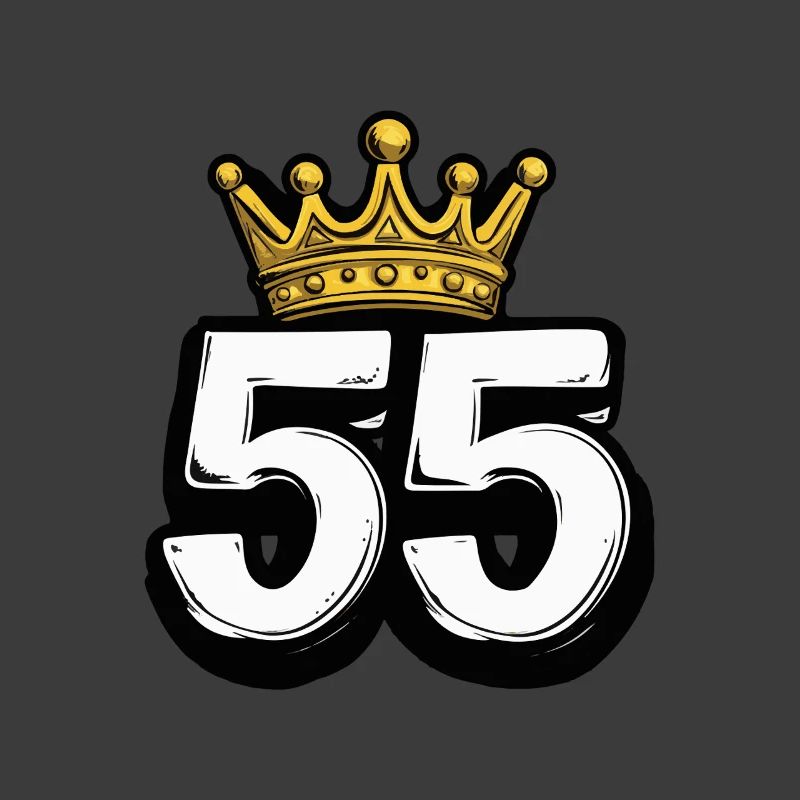 55 Zahl Krone