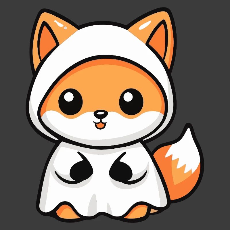 Fox Halloween Ghost
