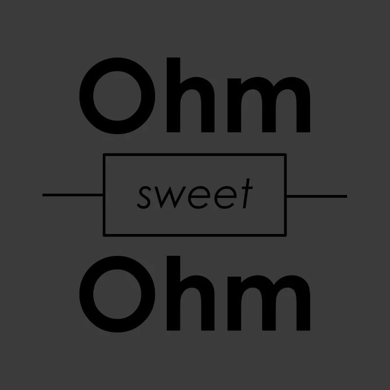 Unispruch "Ohm sweet Ohm" Geschenk, Studenten