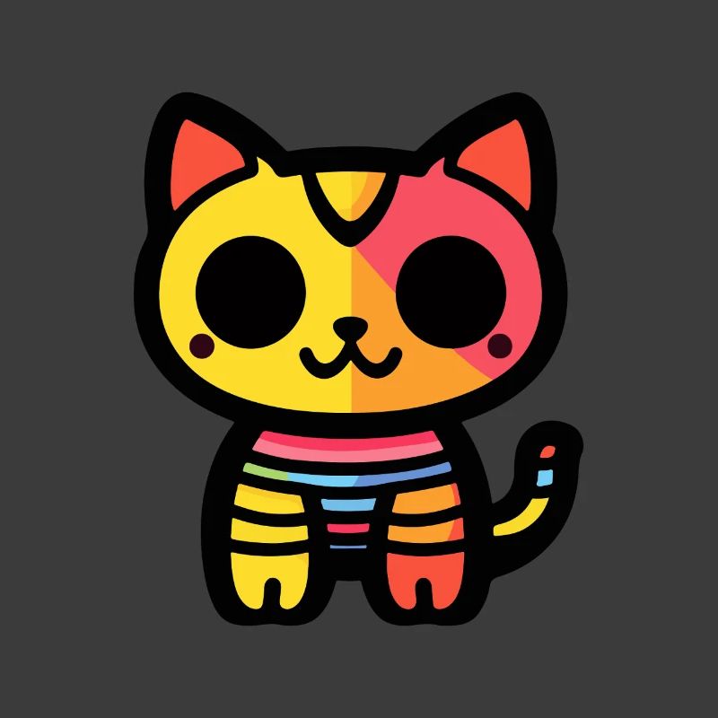 Katze Halloween Zombie