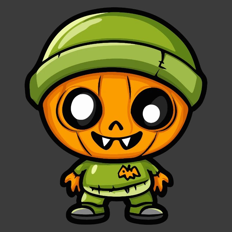 Zombie Halloween Cute Comic