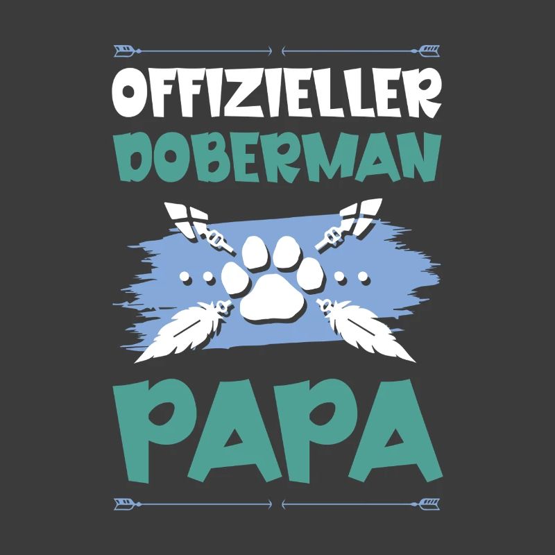 doberman hunde papa
