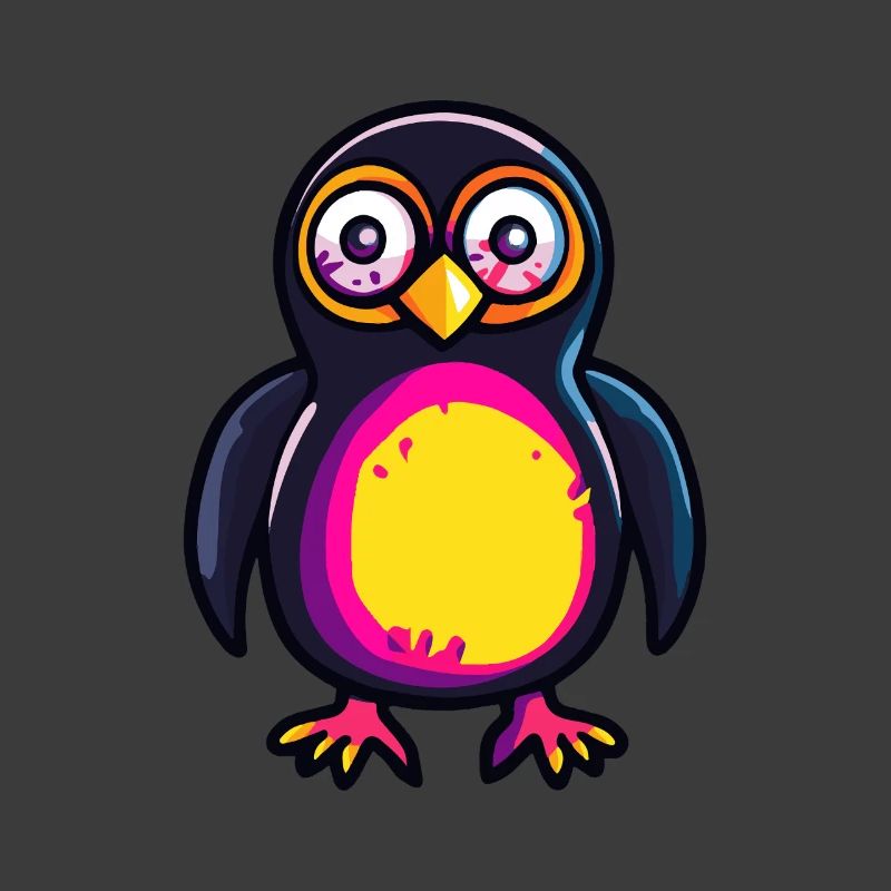 Penguin Halloween Zombie