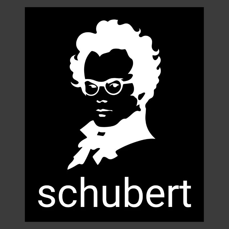 Schubert Silhouette Portrait