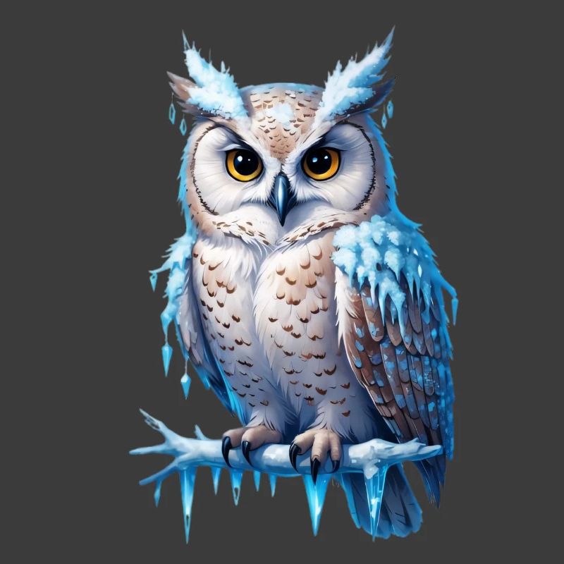 Frostige Eulenmajestät
