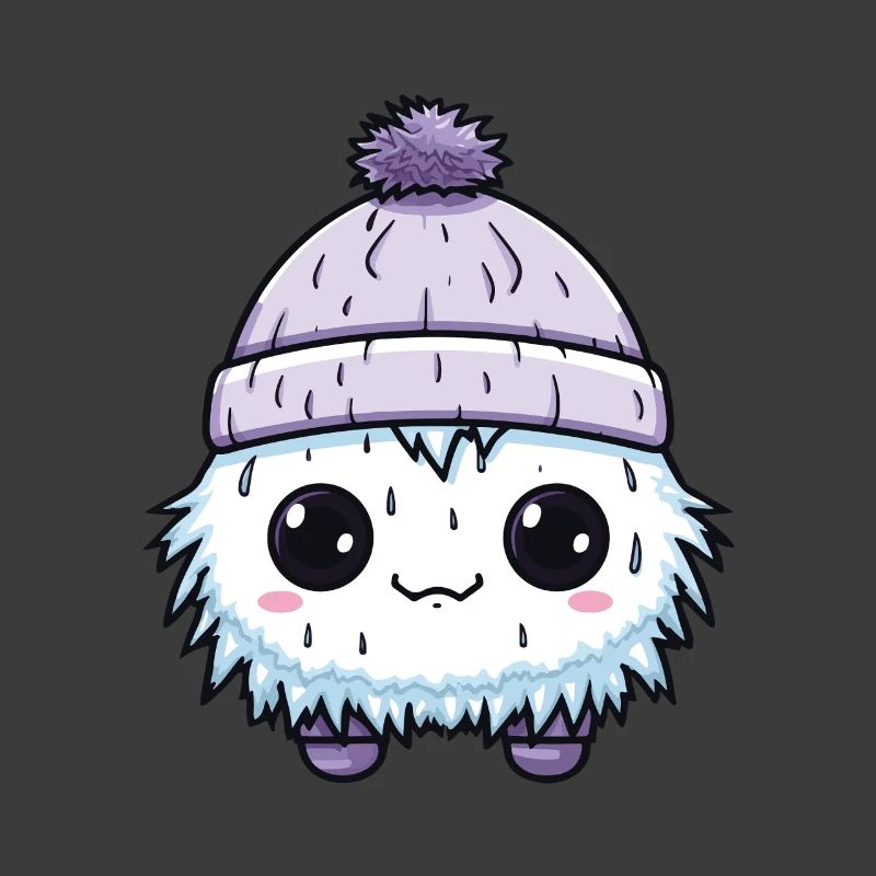 Eskimo Erkältung Comic Winter