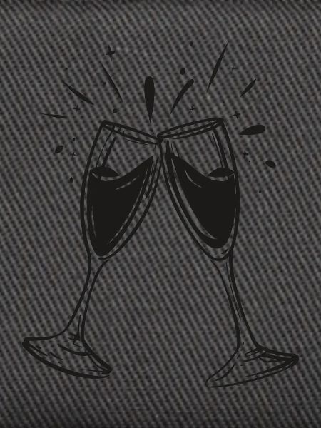 Sekt-Prosecco-Glas-black
