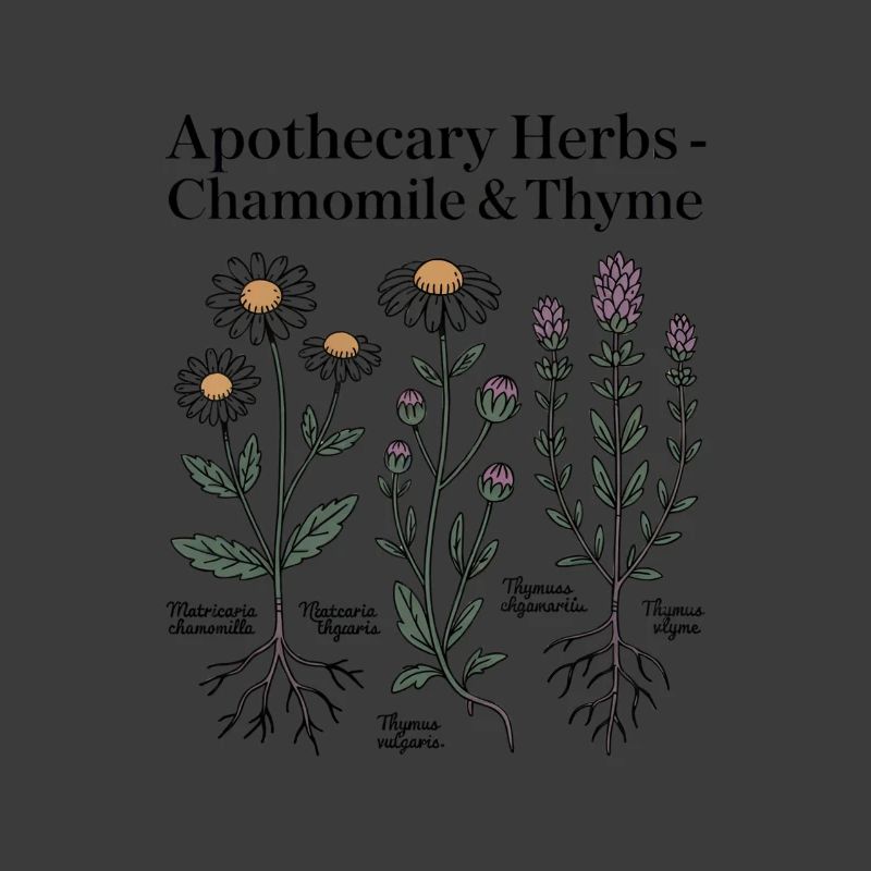 Chamomile & Thyme Medicinal Plants