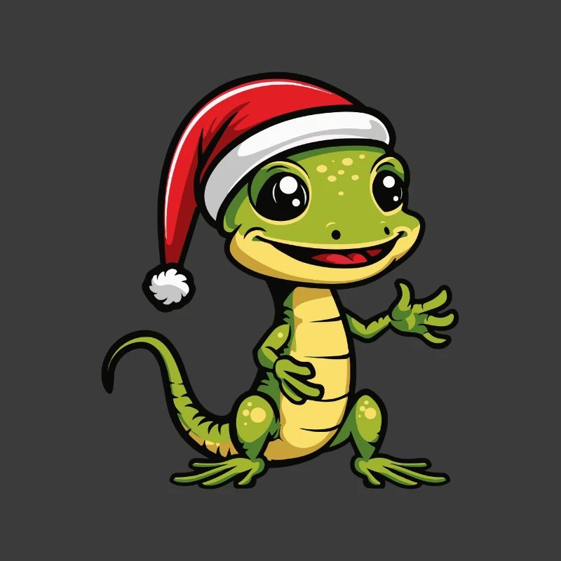 Lizard Christmas Gecko