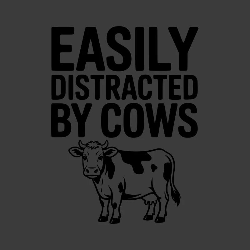 Easily Distracted by Cows