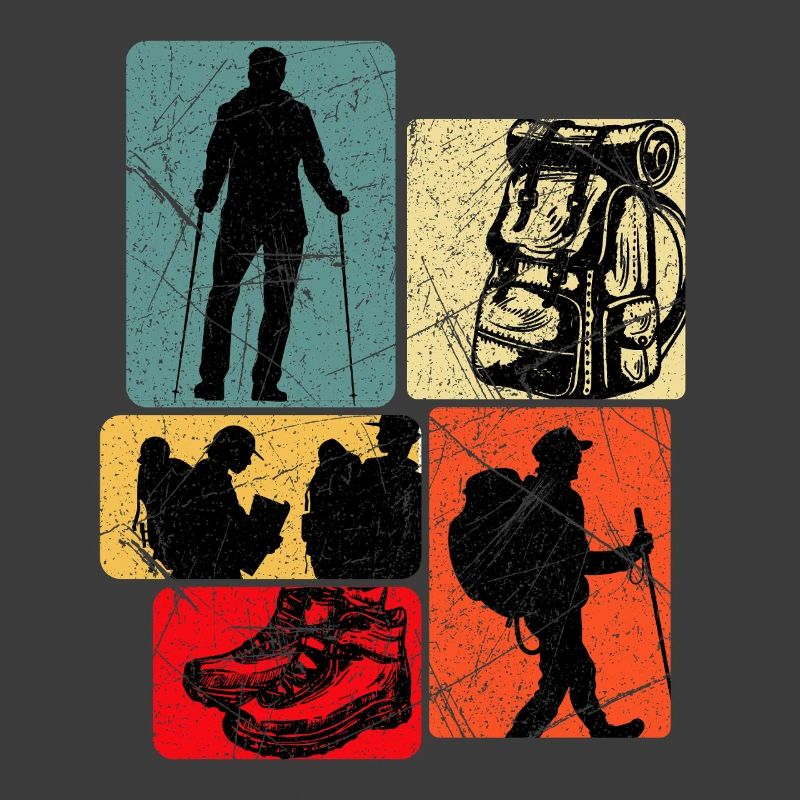 Wanderpfad Collage