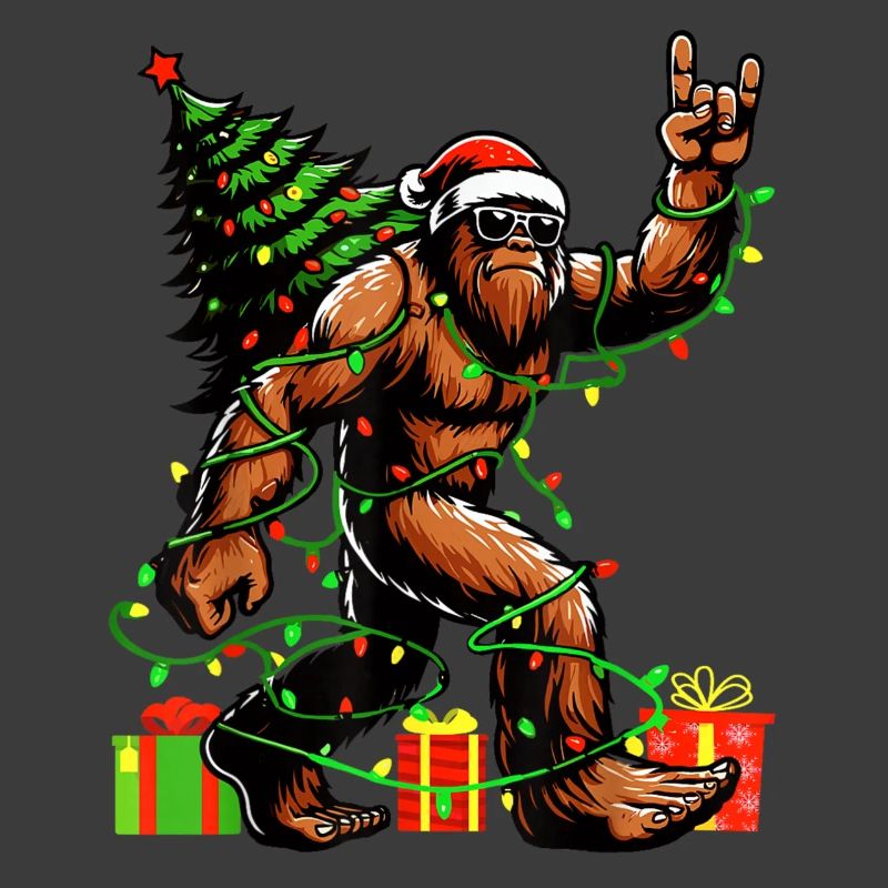 Bigfoot Weihnachtslicht-Held
