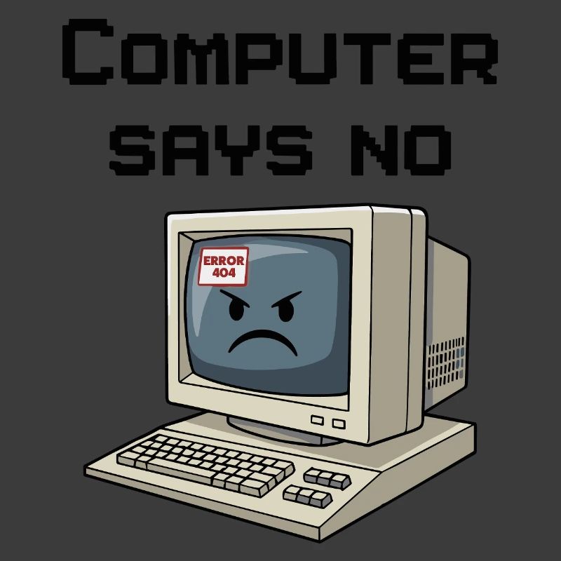 Retro Computer 404 Fehler