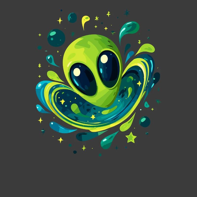 Galaktischer Alien Wirbel
