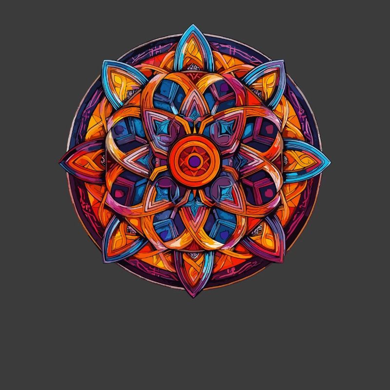 Farbmandala Kaleidoskop