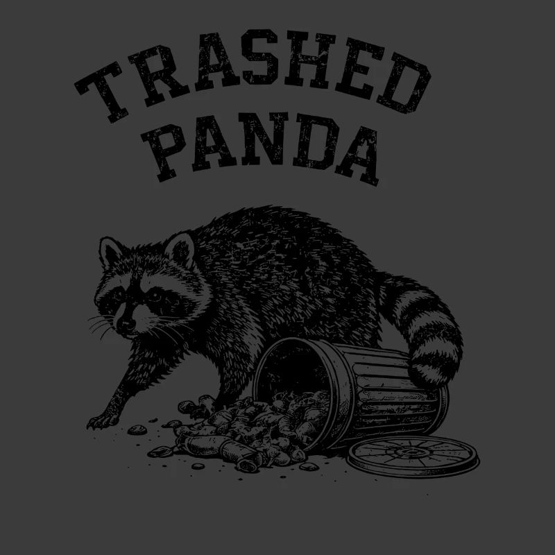 Trashed Panda