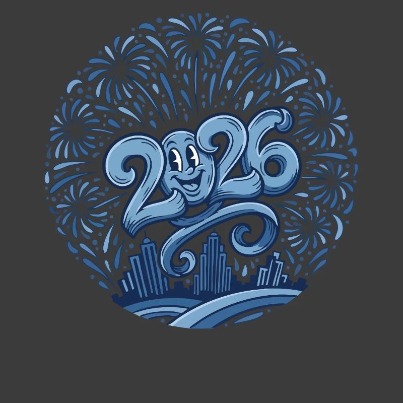 2026 Feuerwerks-Silvester-Skyline