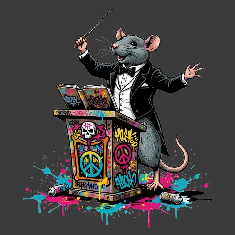 Dirigent | Graffiti-Ratten-DJ Gala