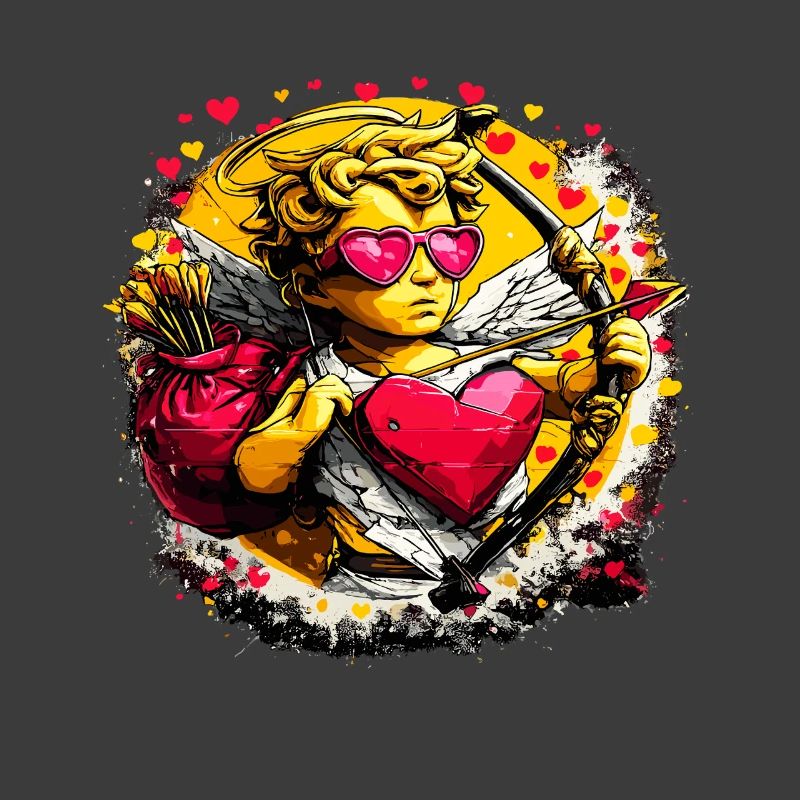 Cupid Graffiti Herzbogen