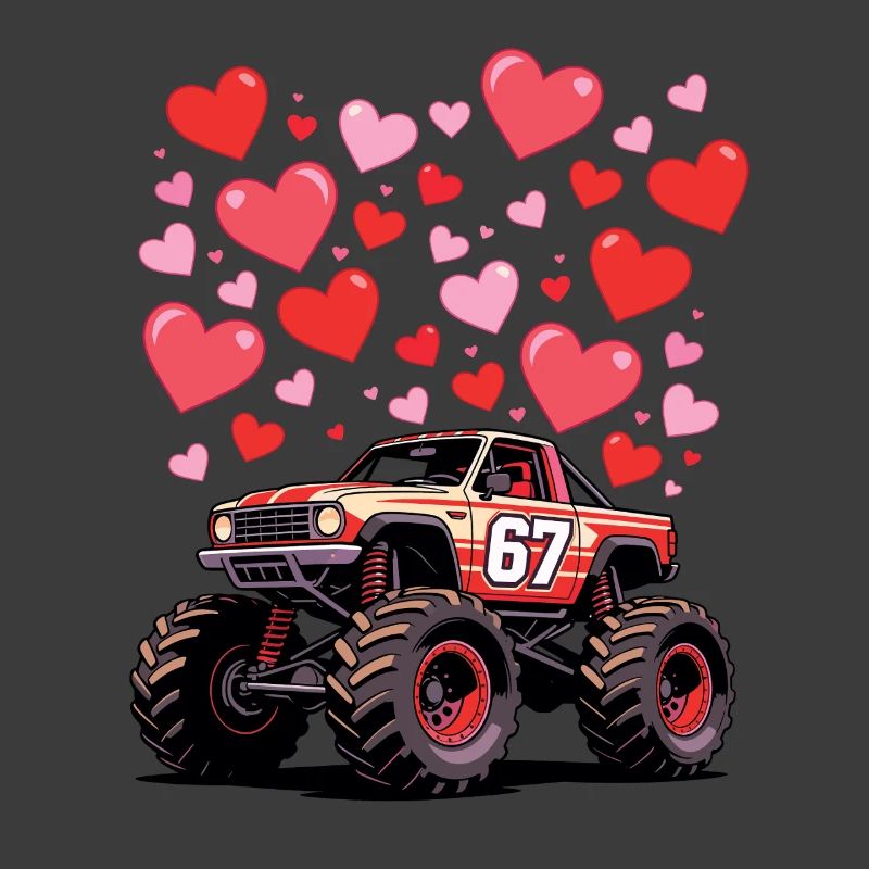 Love Hearts Monstertruck