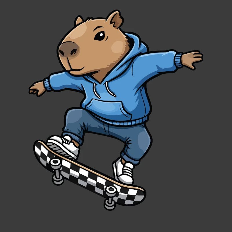 Capybara Skateboard