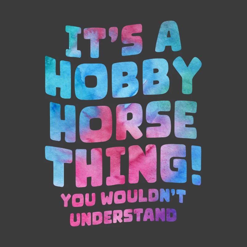 Hobby Pferd Spruch Shirt
