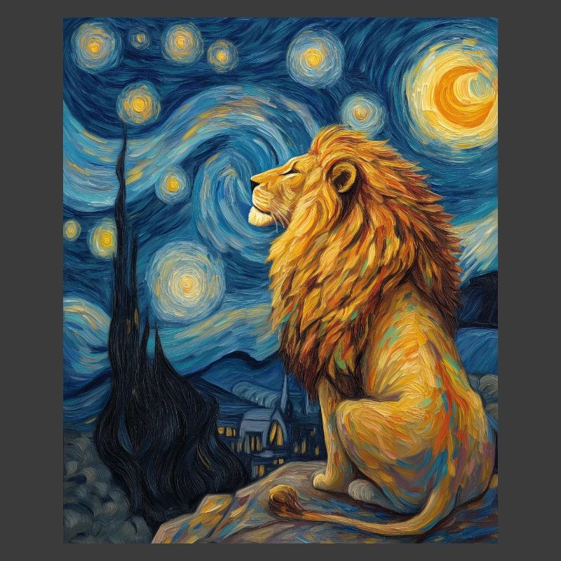 Löwe Van Gogh
