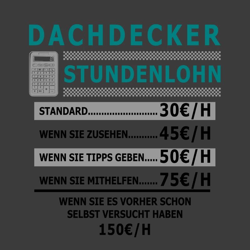 Dachdecker Stundenlohn