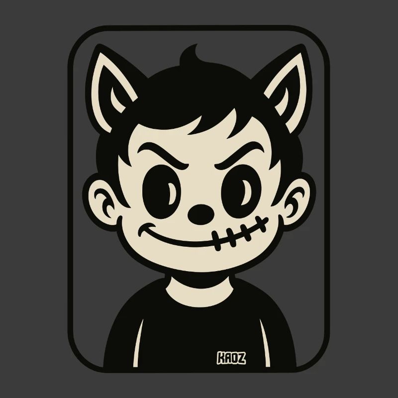 Stichwolf Maskottchen