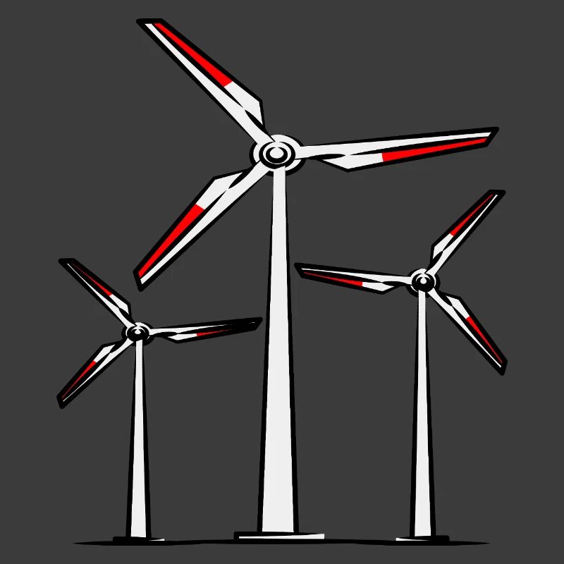 Klimawandel Windrad Windkraft Umweltschutz 