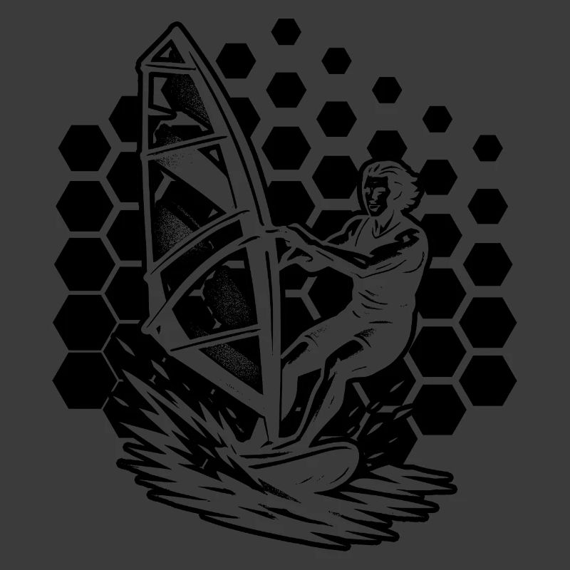 Klare Windsurfing Botschaft