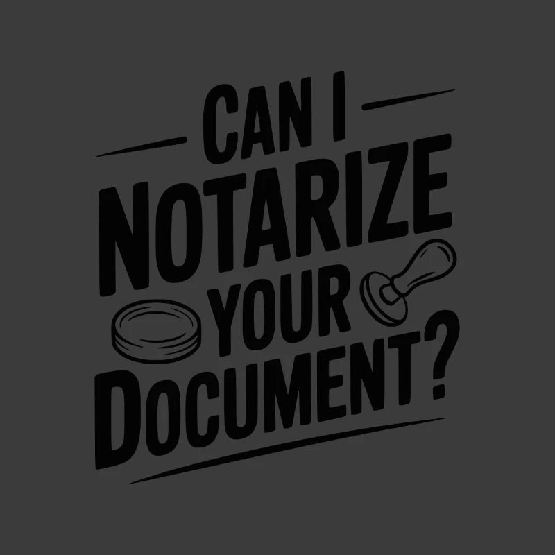 Can I Notarize Your Document?