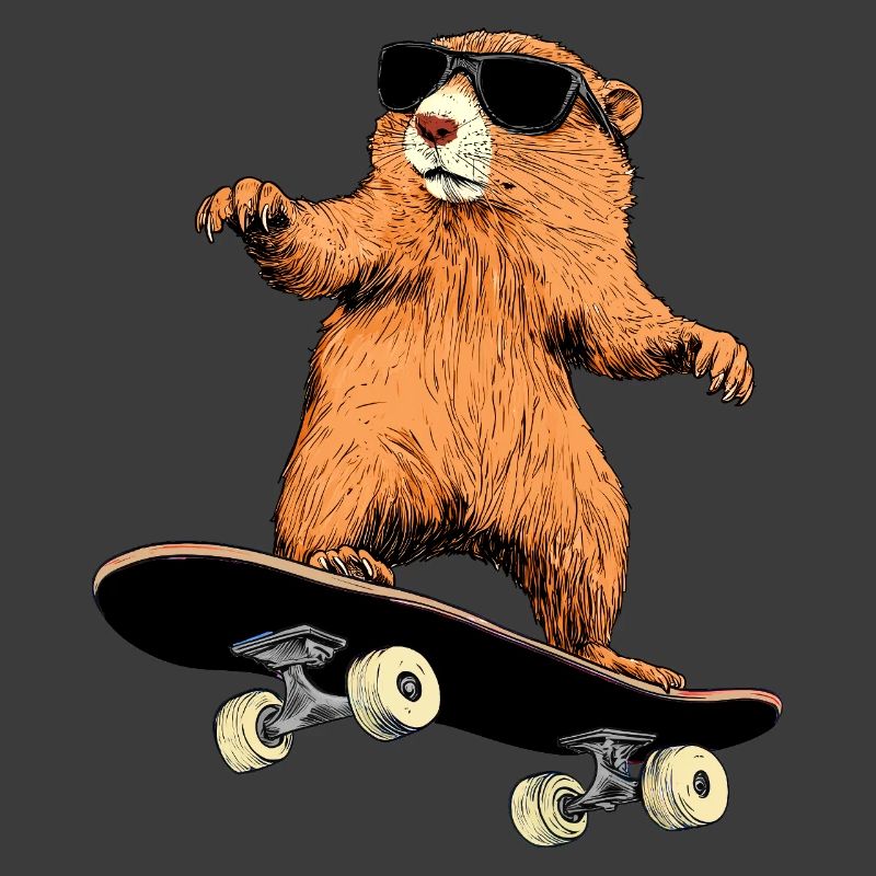 Murmeltier Skater