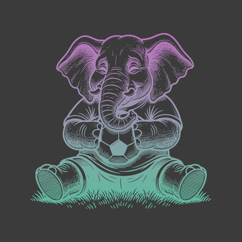 Fußball Elefant
