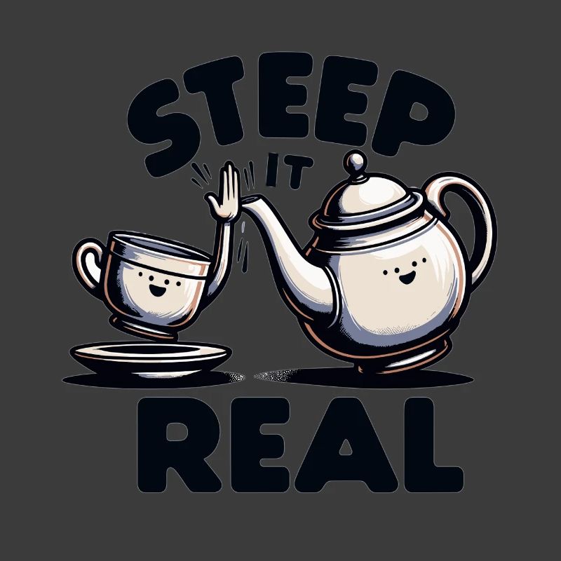 Steep It Real – Teekannen-Charme