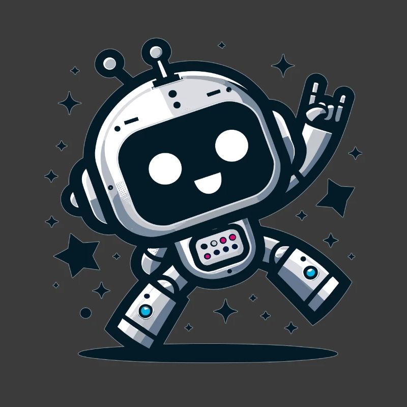 Roboter-Tanz im Sternenstaub