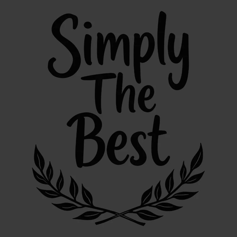 Simply The Best Laurel Wreath Statement