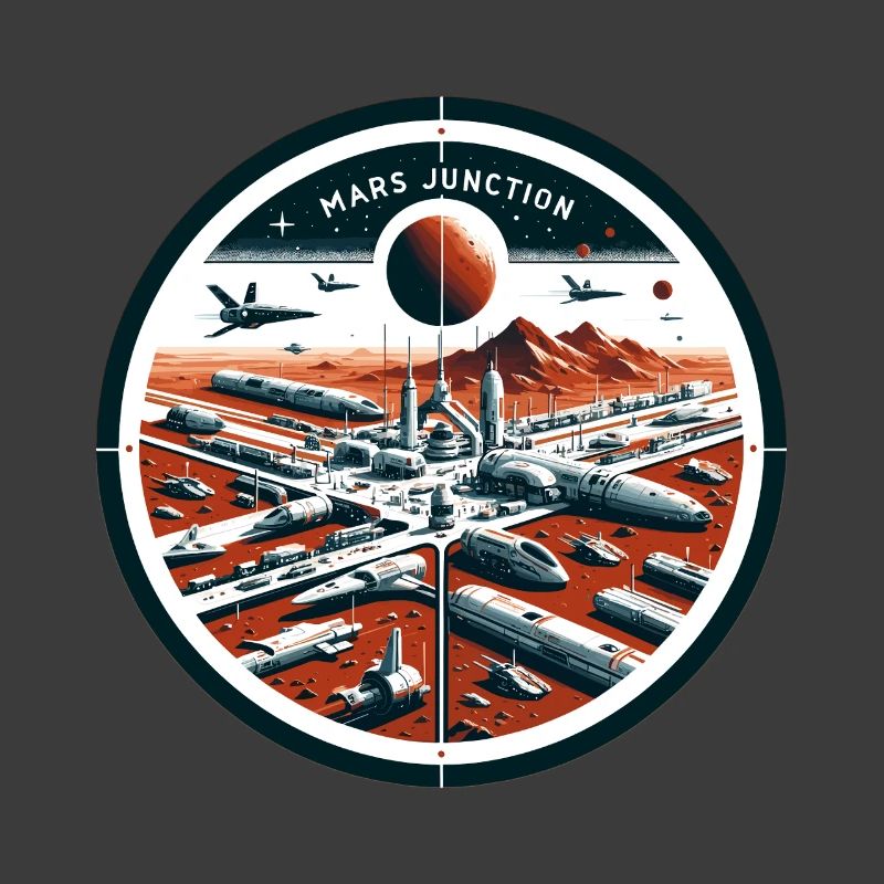Mars Junction Spaceport Patch